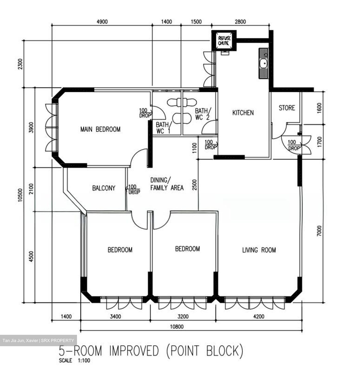 Blk 226 Jurong East Street 21 (Jurong East), HDB 5 Rooms #521149441
